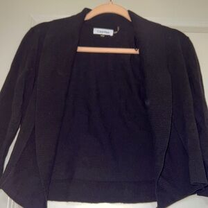 Calvin Klein Black Cardigan​​​​​​​​​​​​​​​​​​​​​